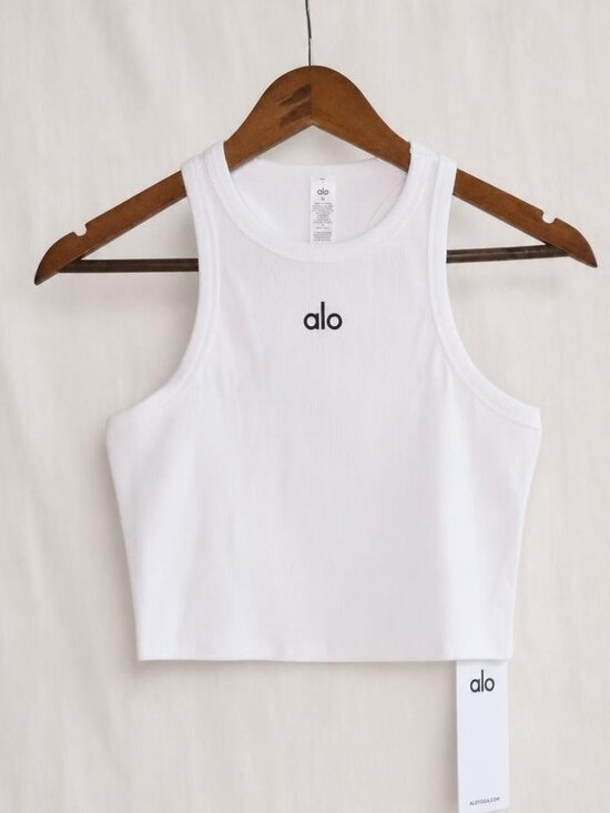 Alo Yoga Tops - Alo Yoga Aspire Tank White M